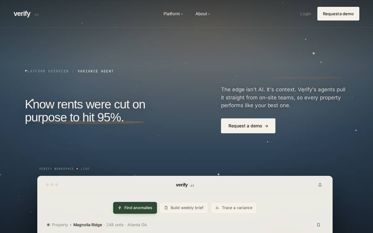 Verify website preview