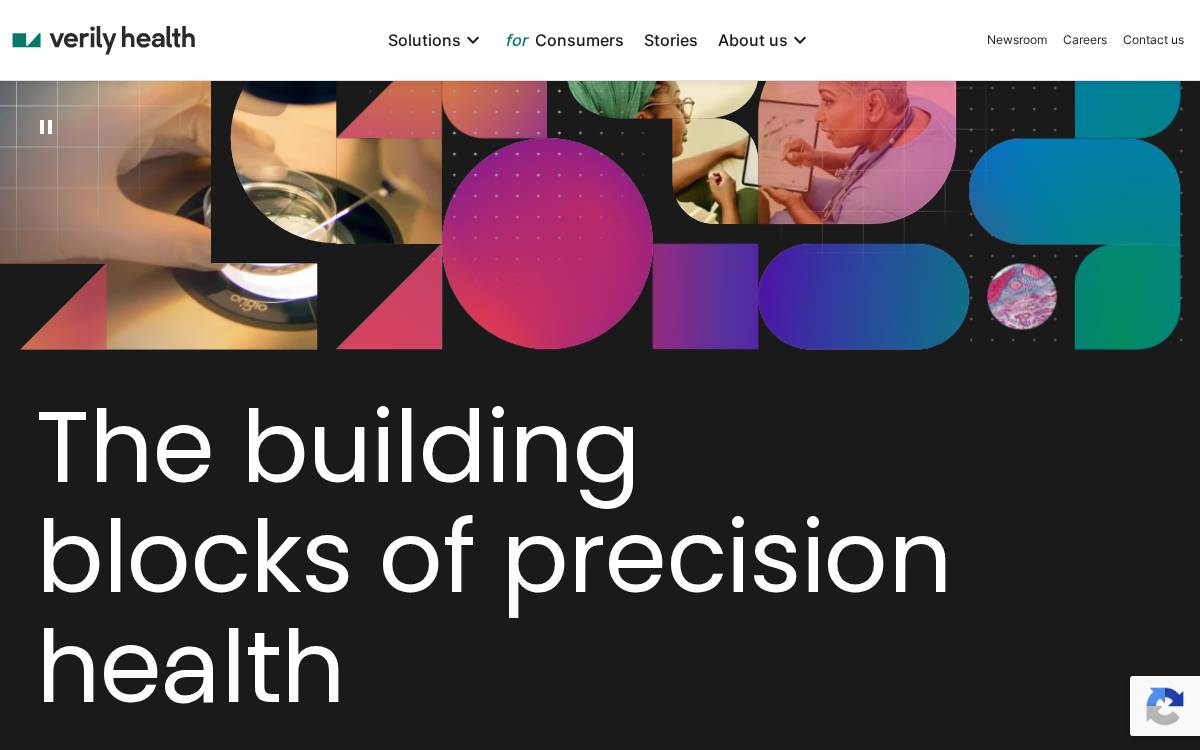 Verily website preview