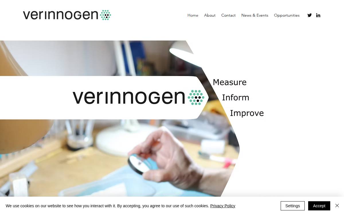 Verinnogen website preview