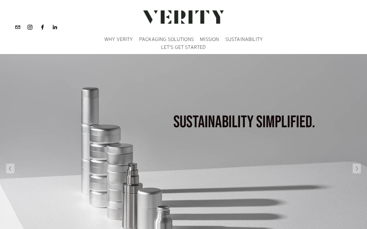 Veritycase website preview