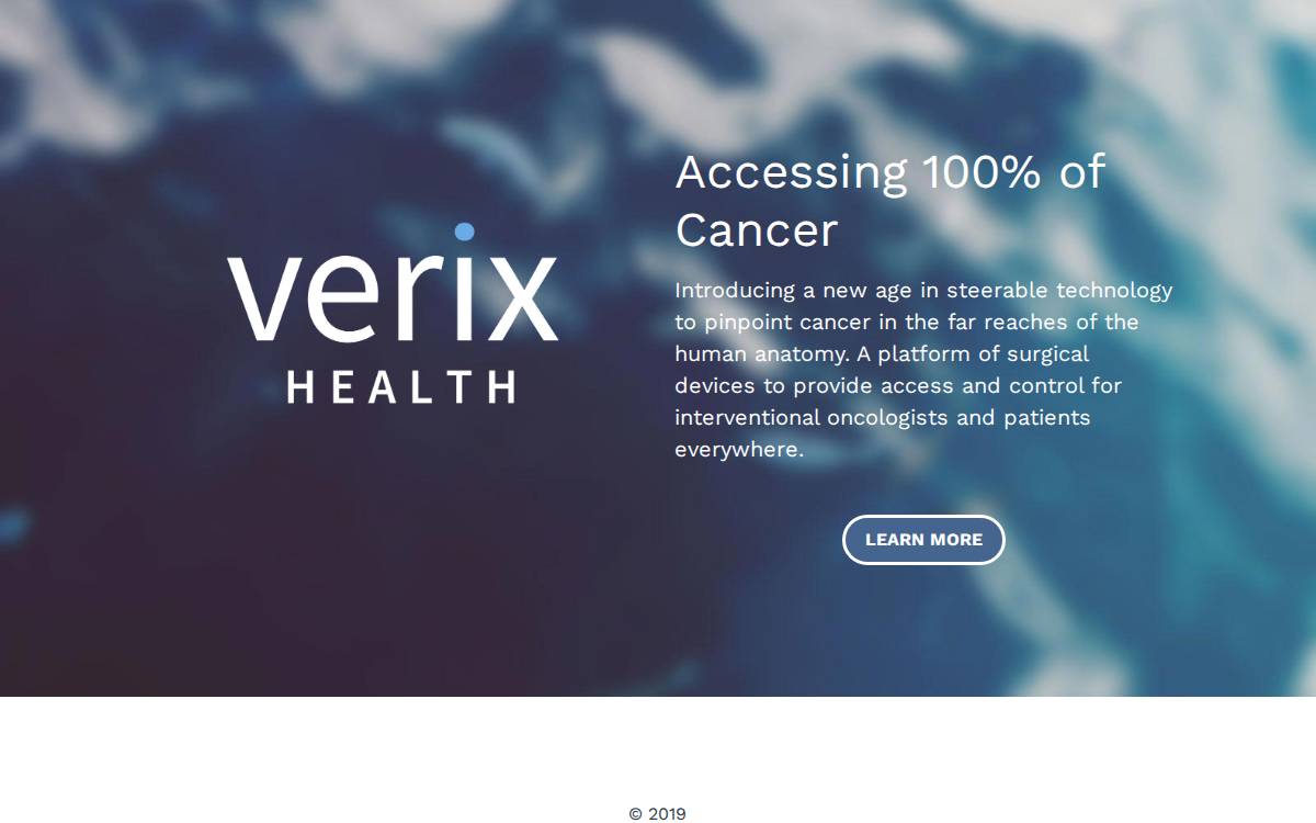 Verix Health website preview