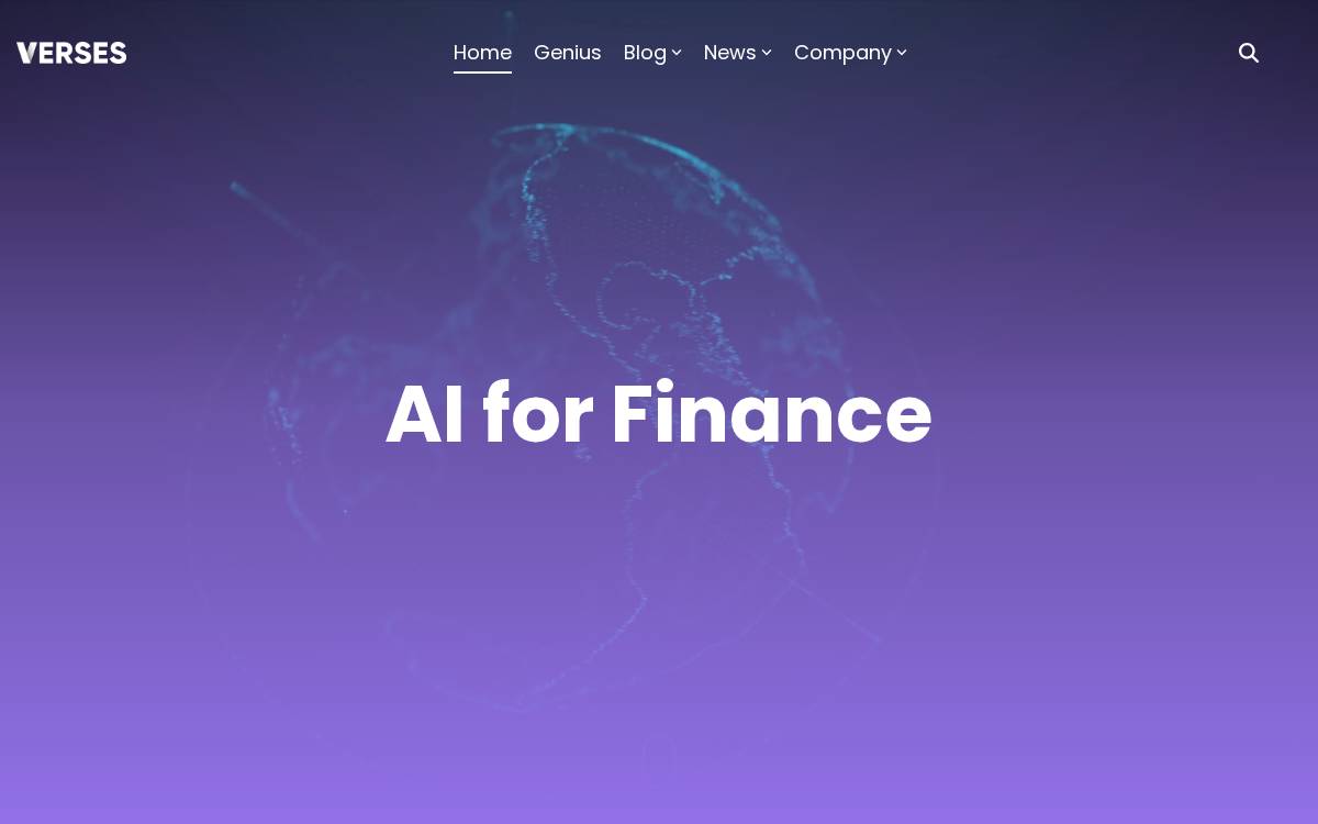 Verses Labs website preview