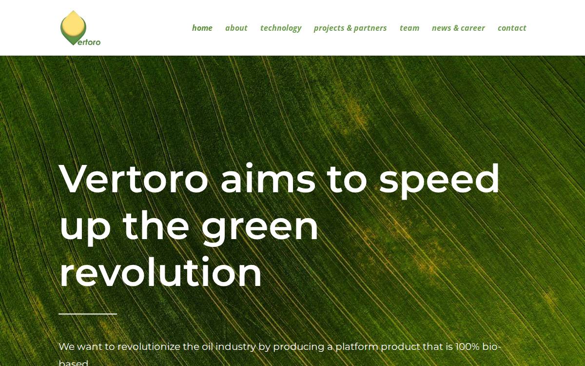 Vertoro website preview
