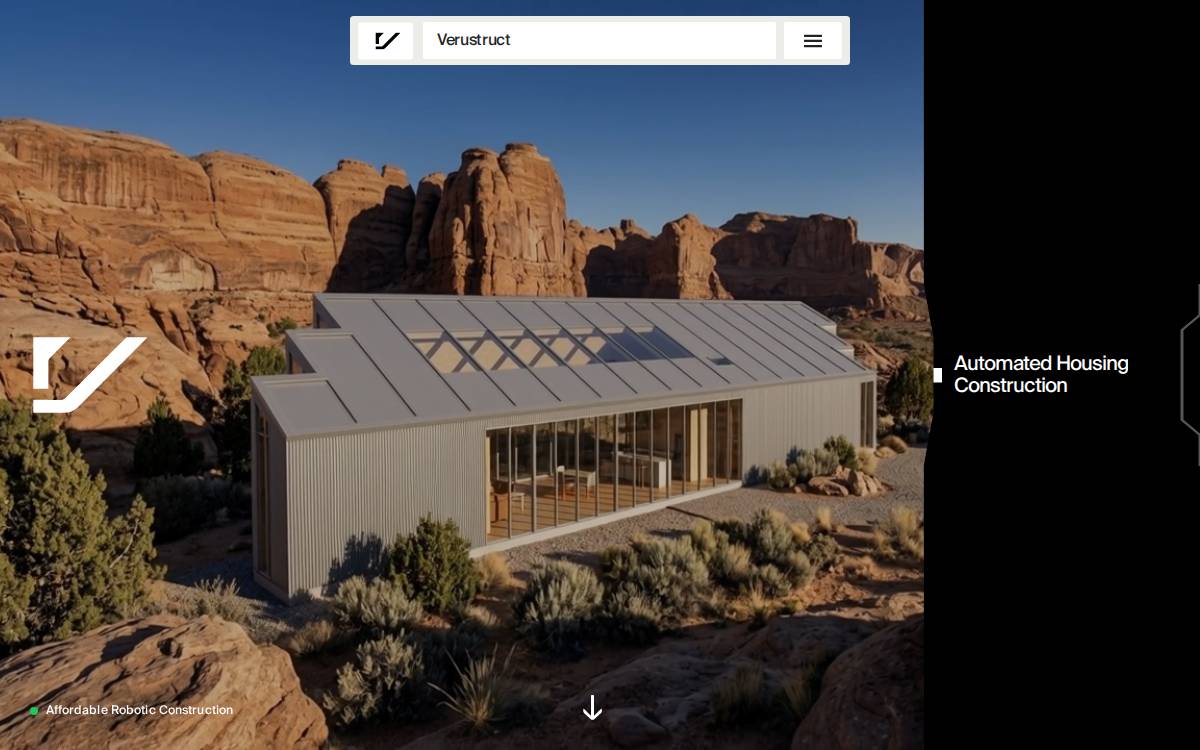 Verustruct website preview