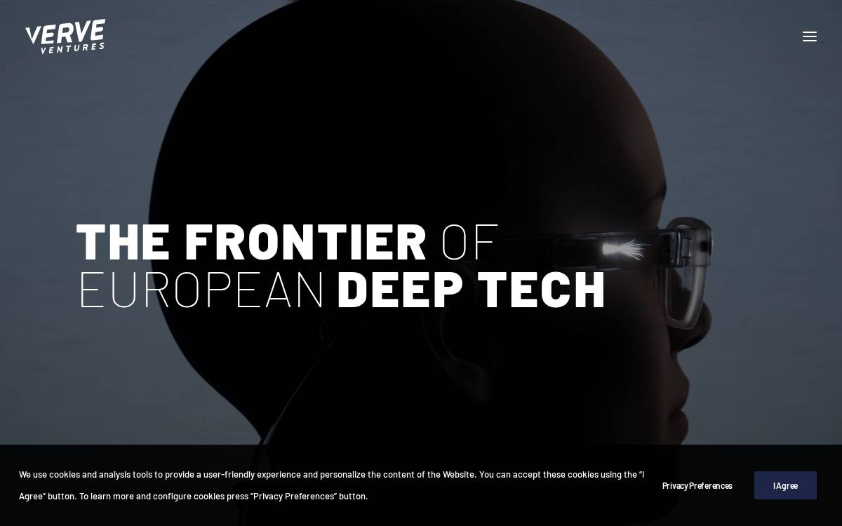 Verve website preview