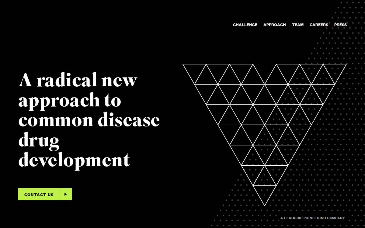 Vesalius Therapeutics website preview