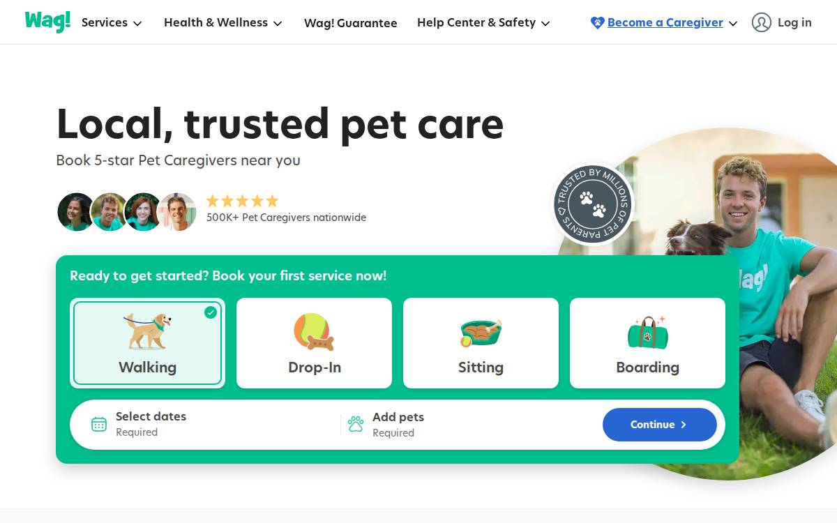 Vetted Pet Care website preview