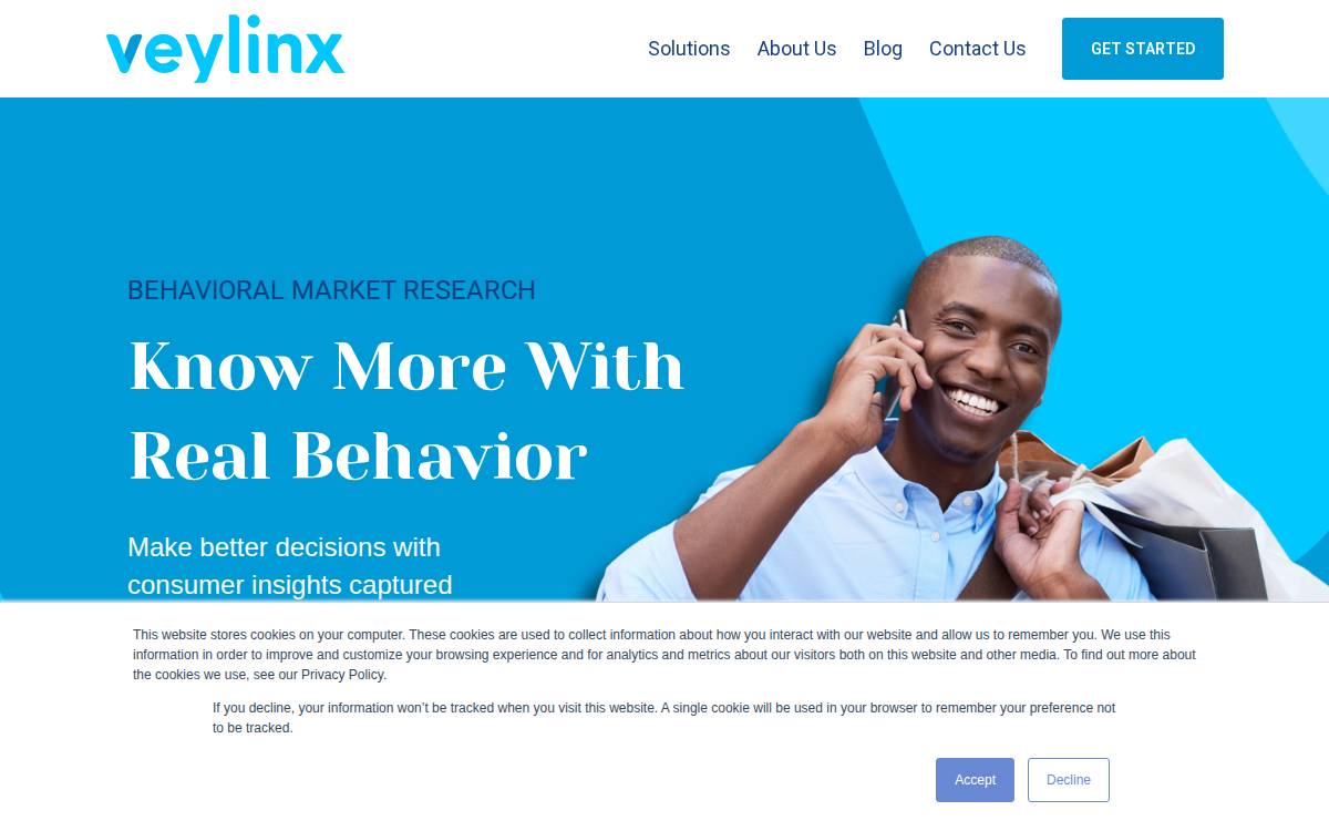 Veylinx website preview