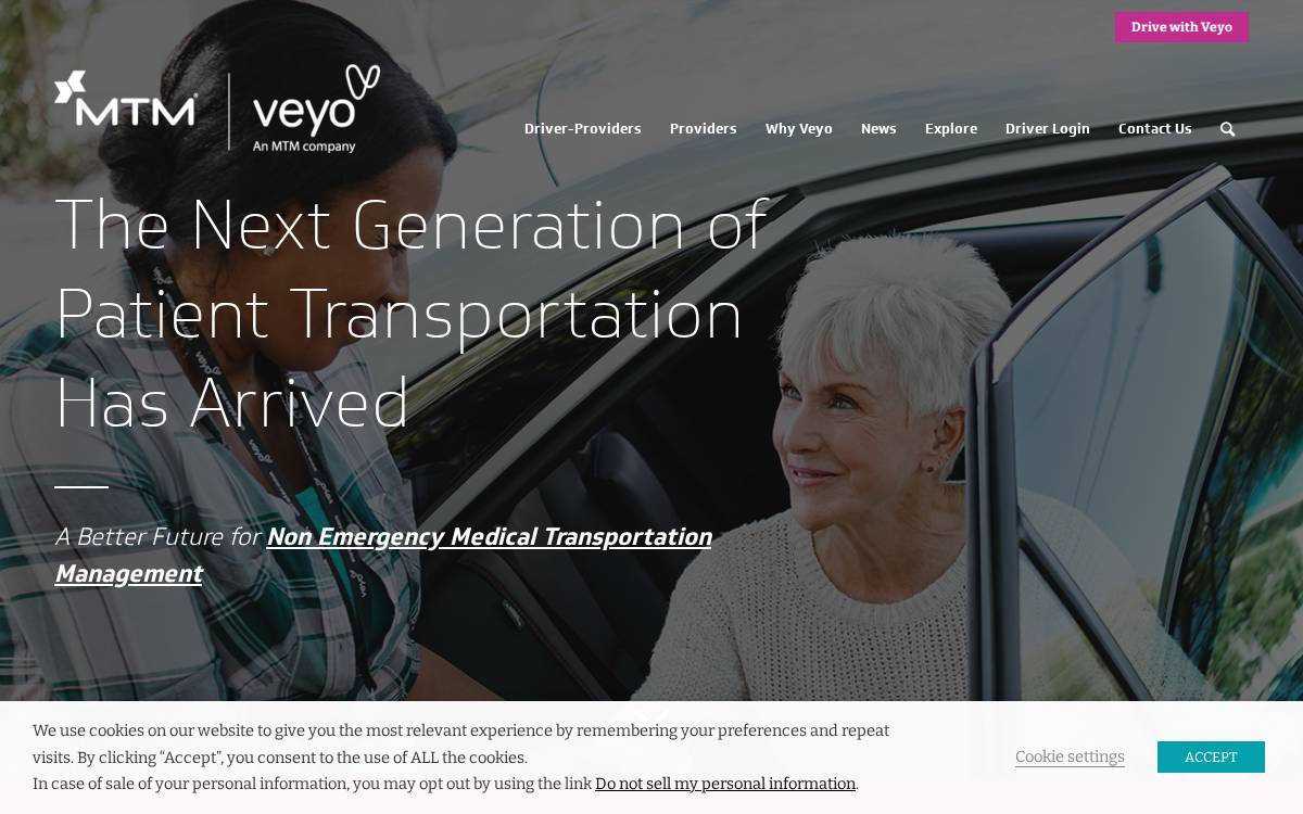 Veyo website preview