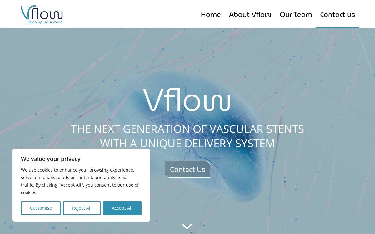 Vflow website preview