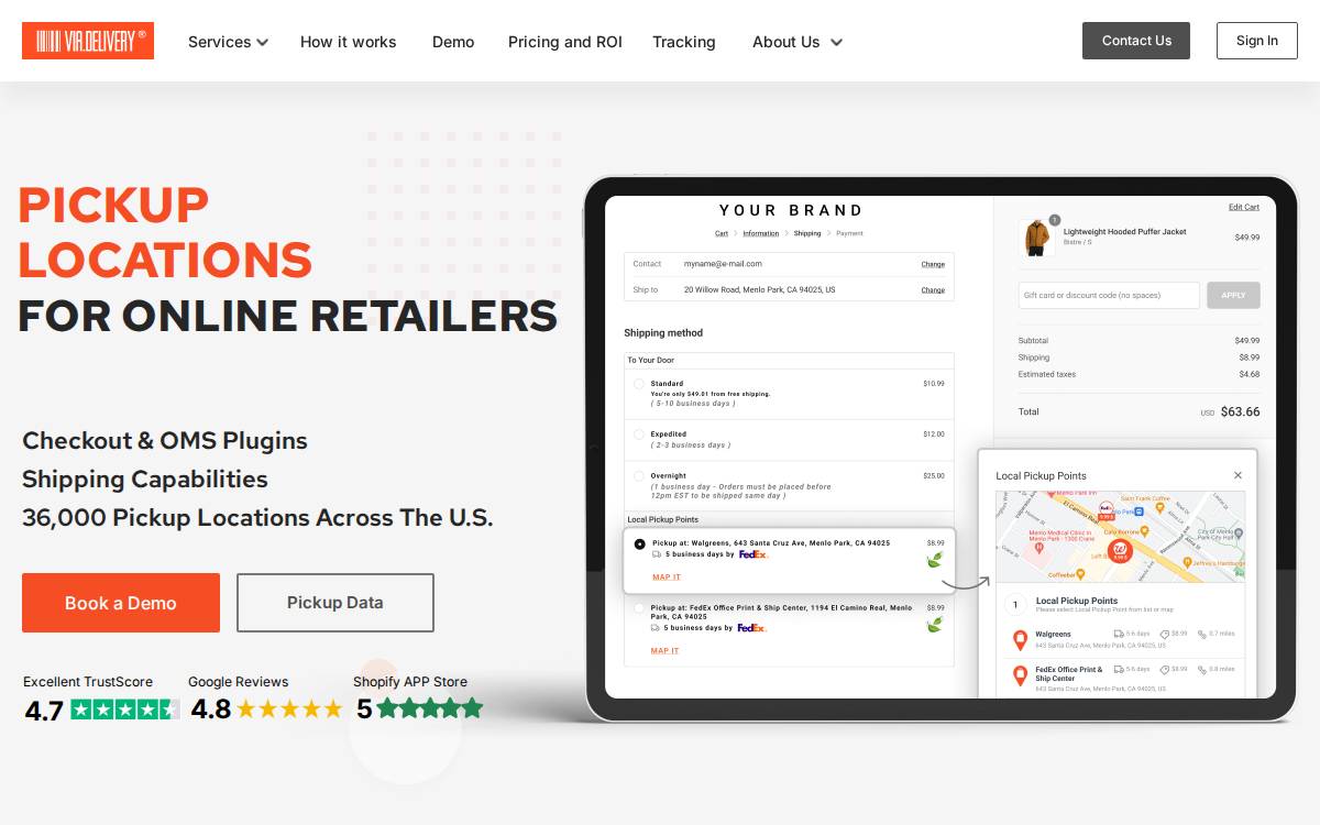 Via website preview