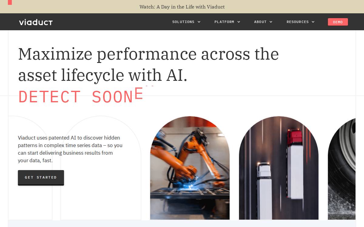 Viaduct website preview