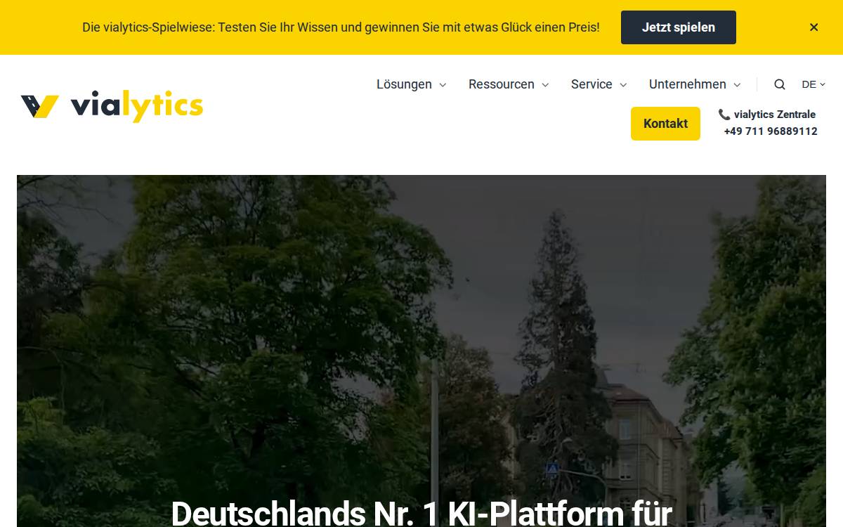 vialytics website preview