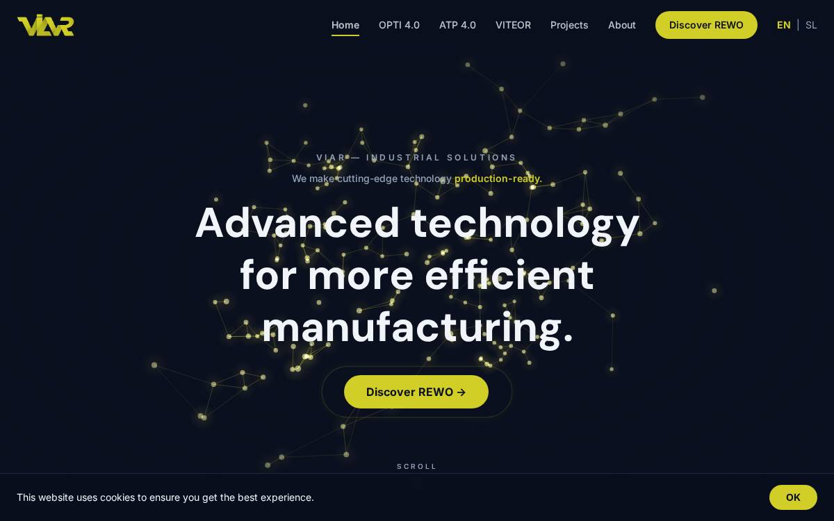 VIAR website preview