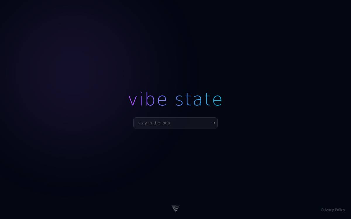 Vibe website preview