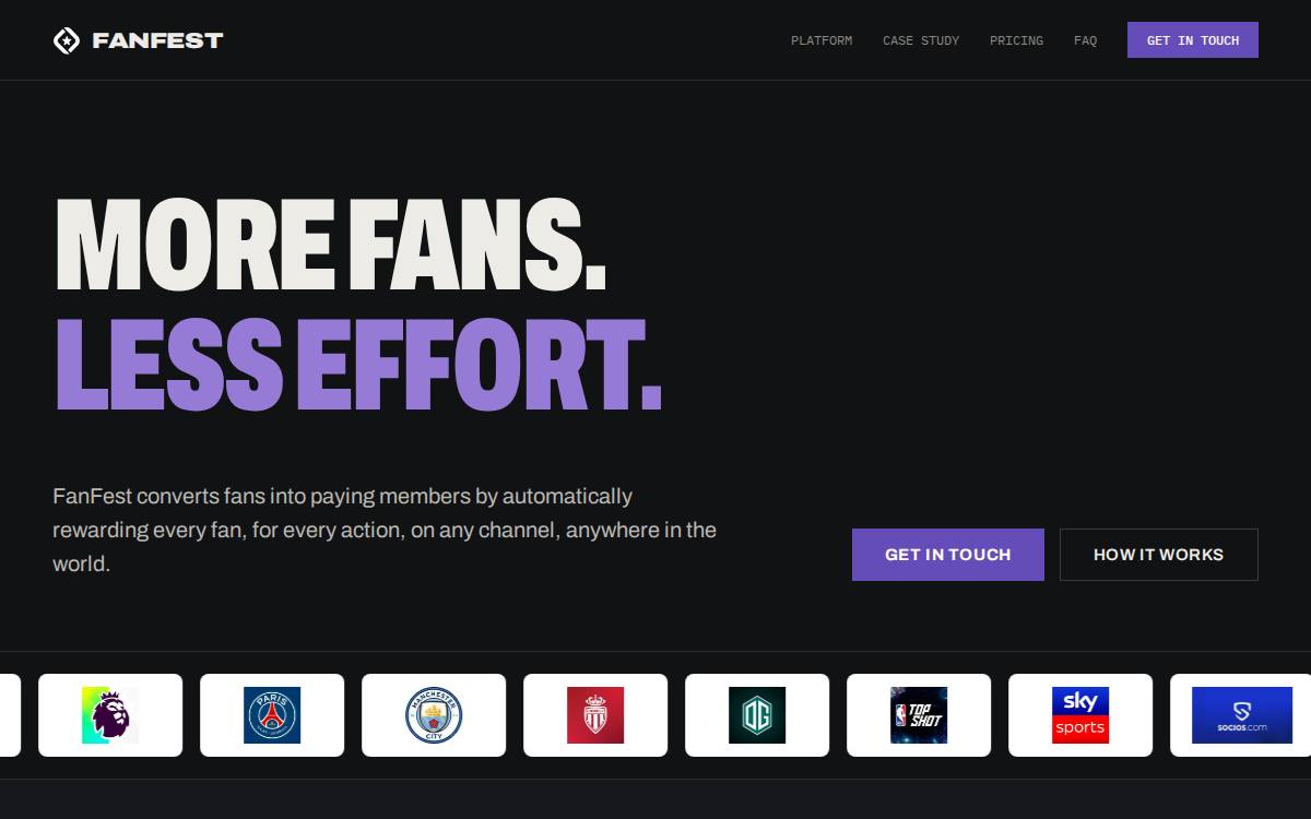 VICI Sports website preview