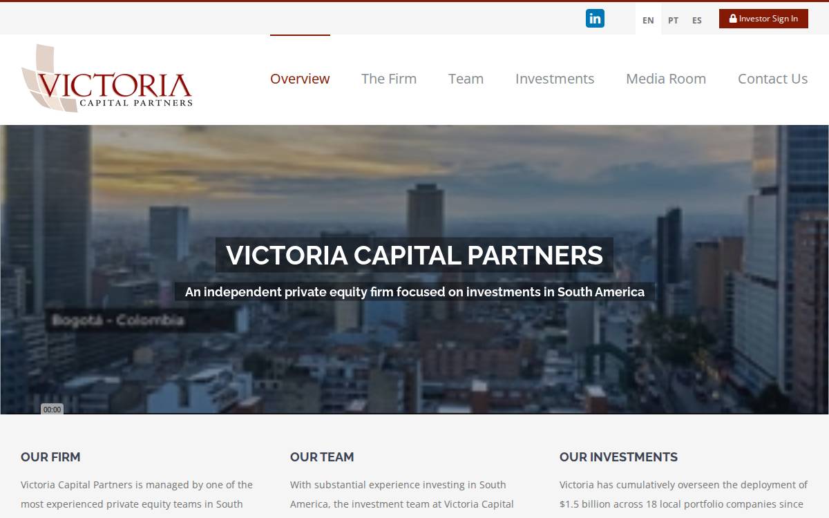 Victoria website preview