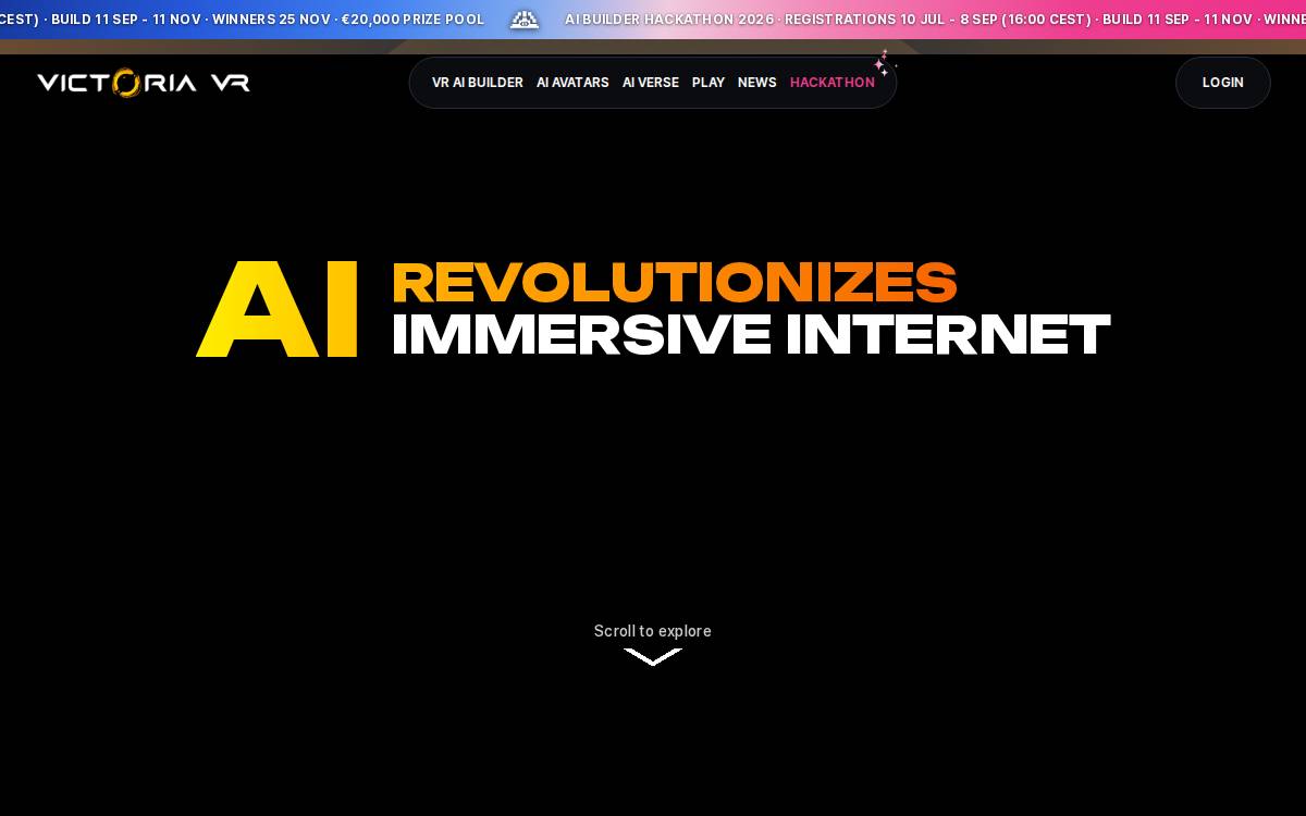 Victoriavr website preview