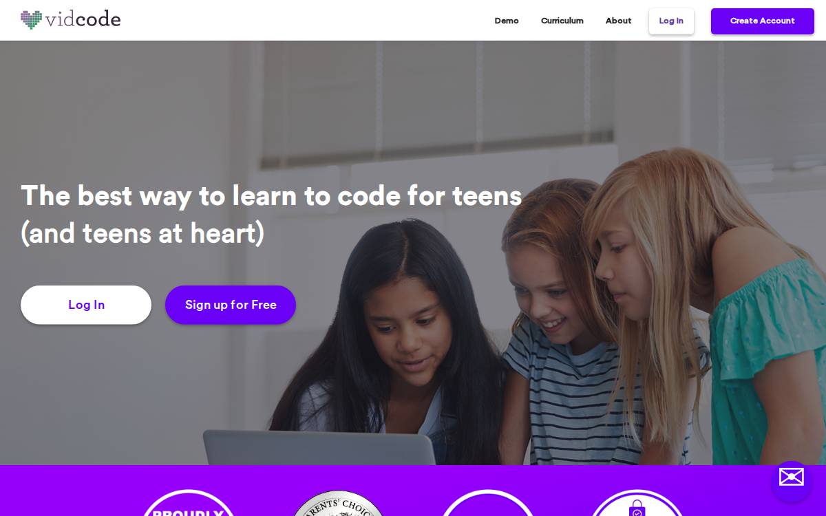 Vidcode website preview