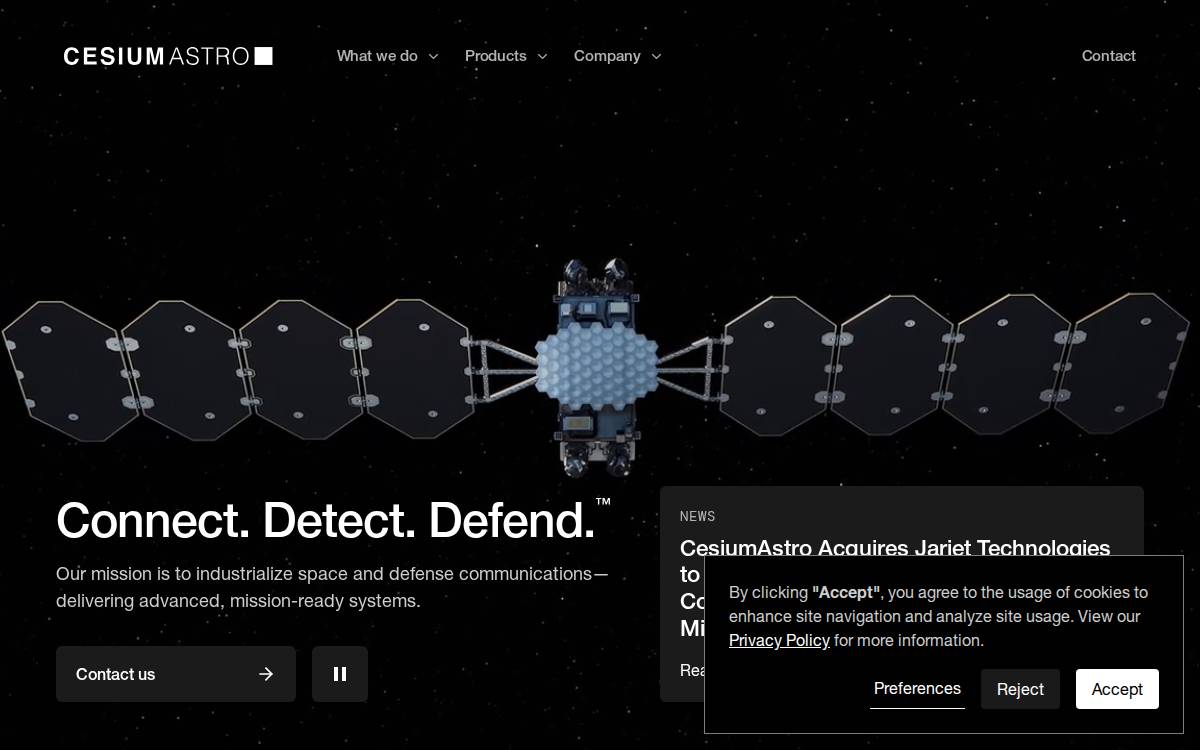 Vidrovr website preview