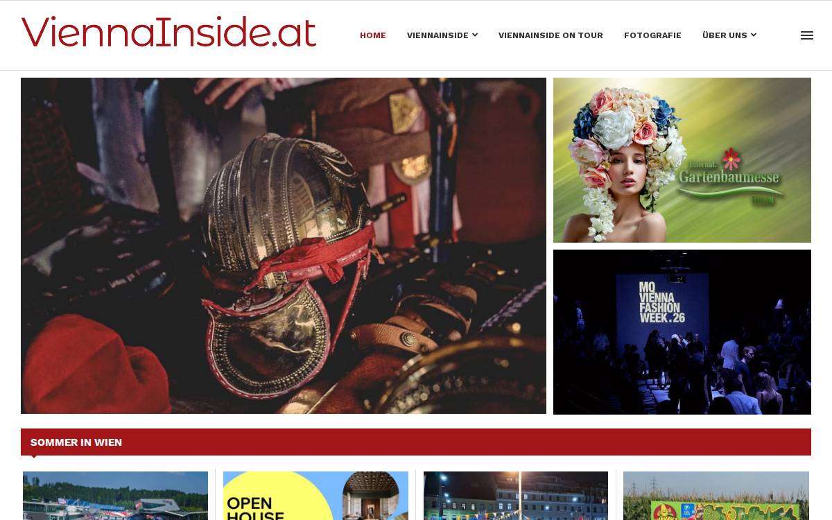 Viennainside website preview
