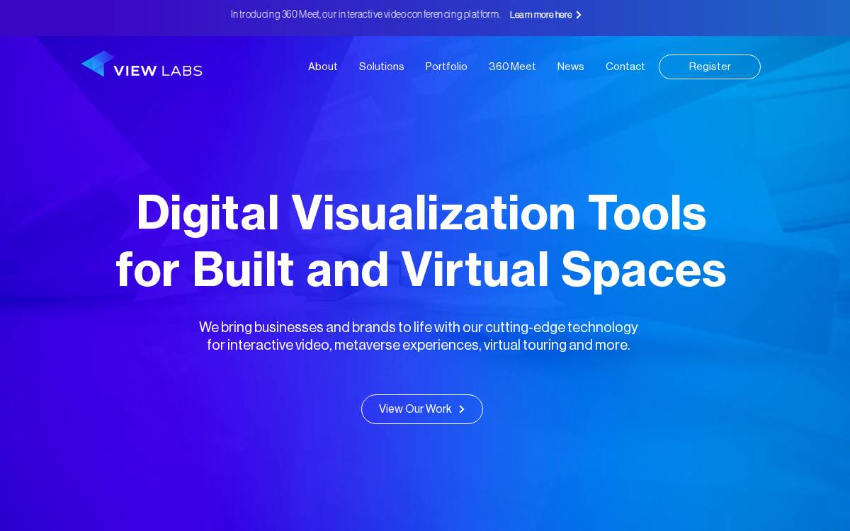 View Labs website preview