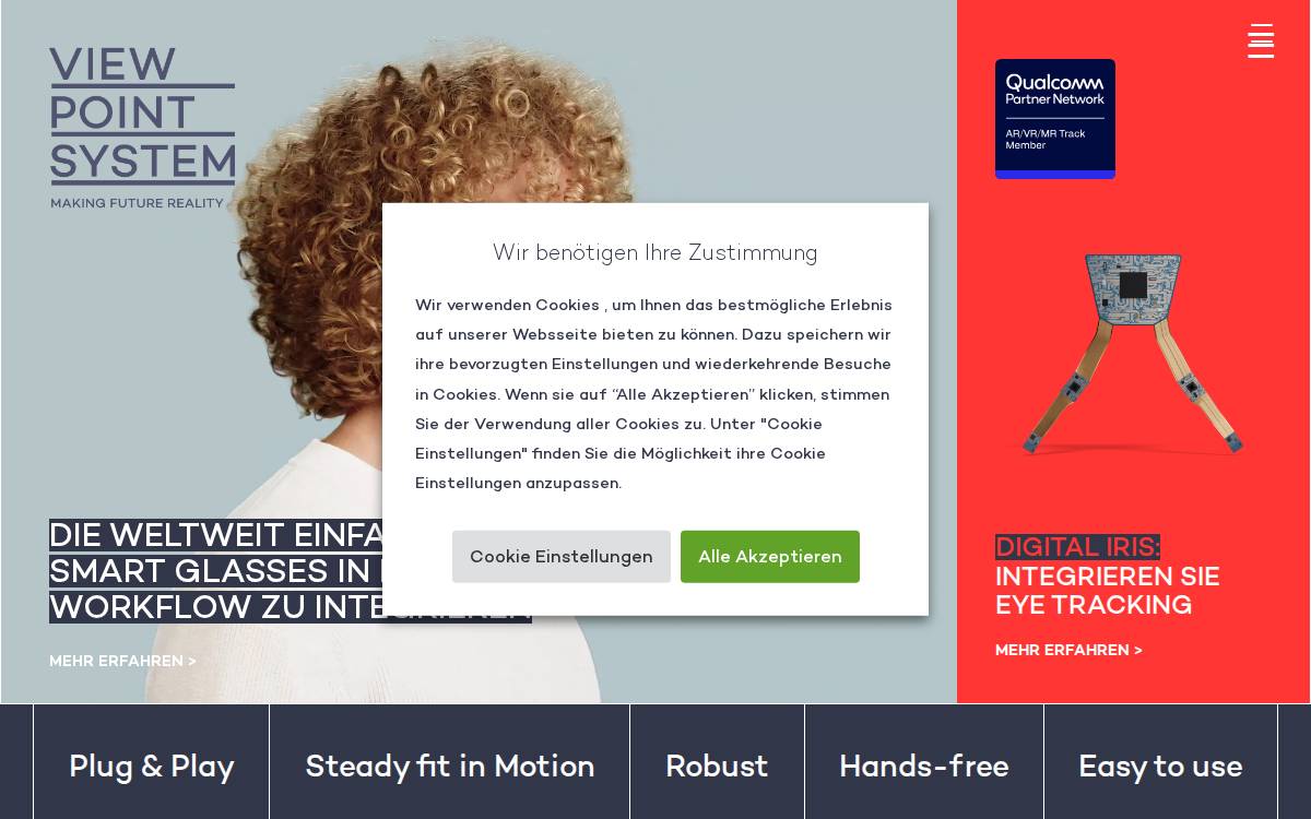Viewpointsystem website preview
