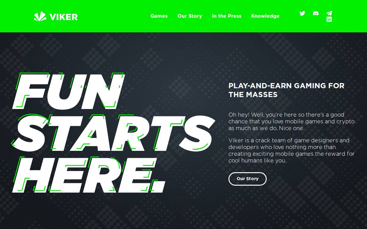 Viker Limited website preview