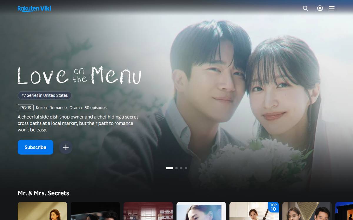 Viki website preview
