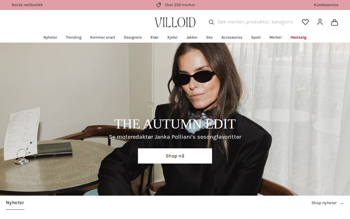 Villoid website preview
