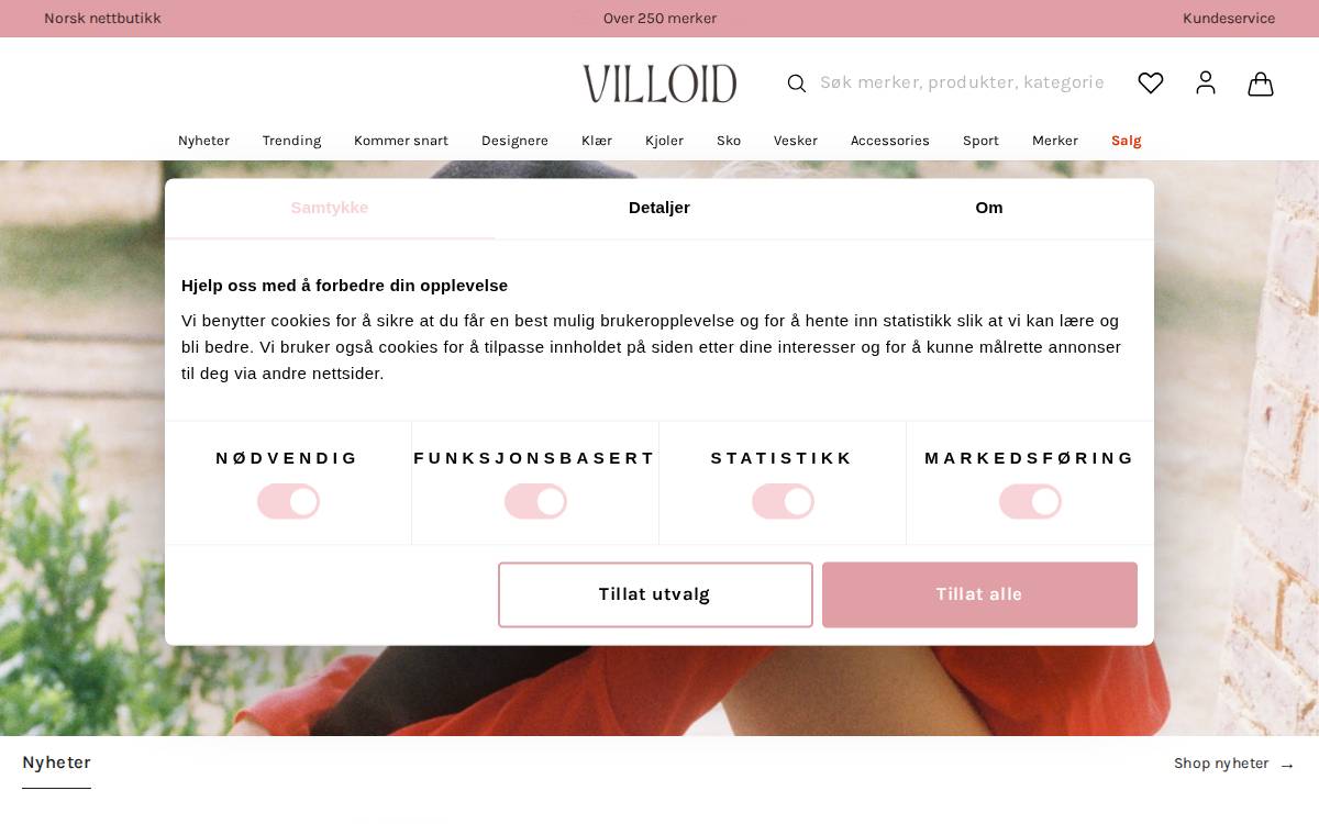 Villoid website preview