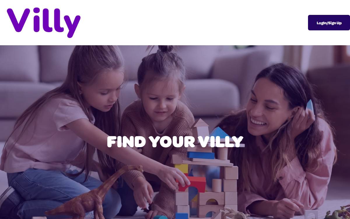 Villy website preview