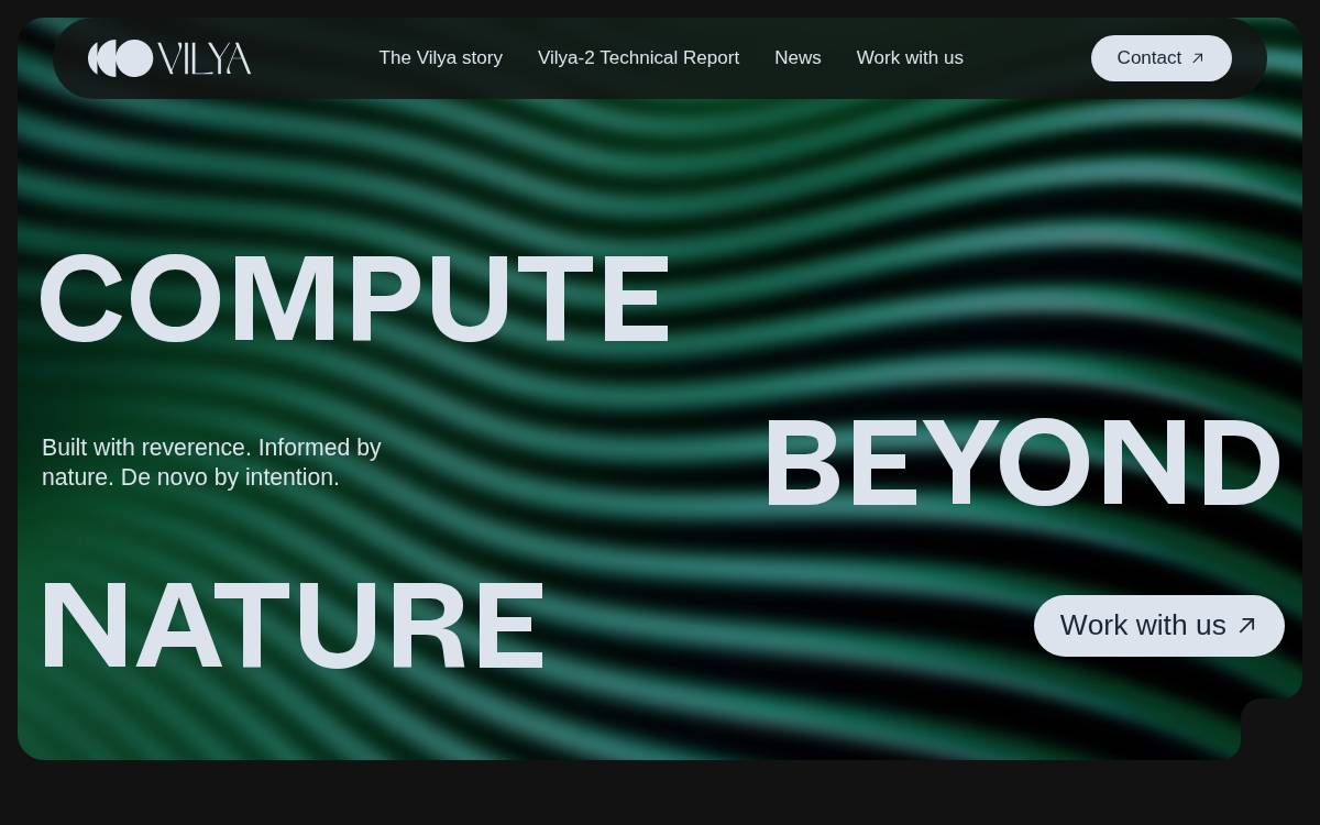 Vilya website preview