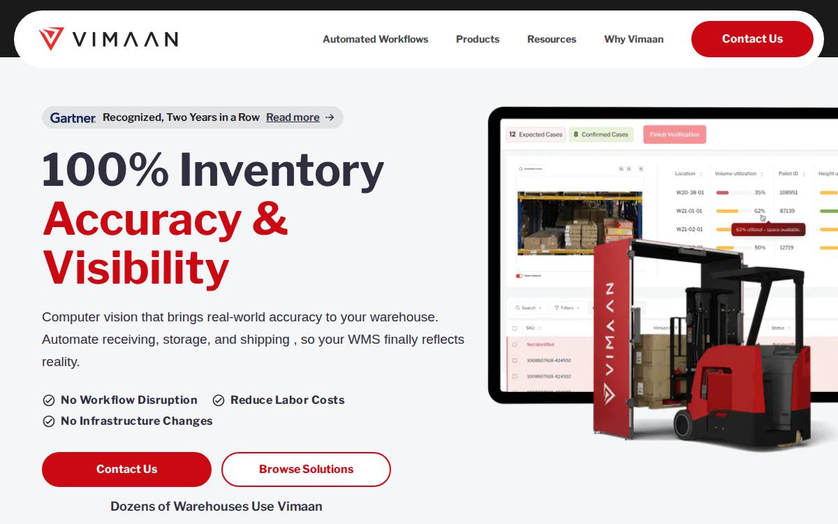 Vimaan Robotics website preview