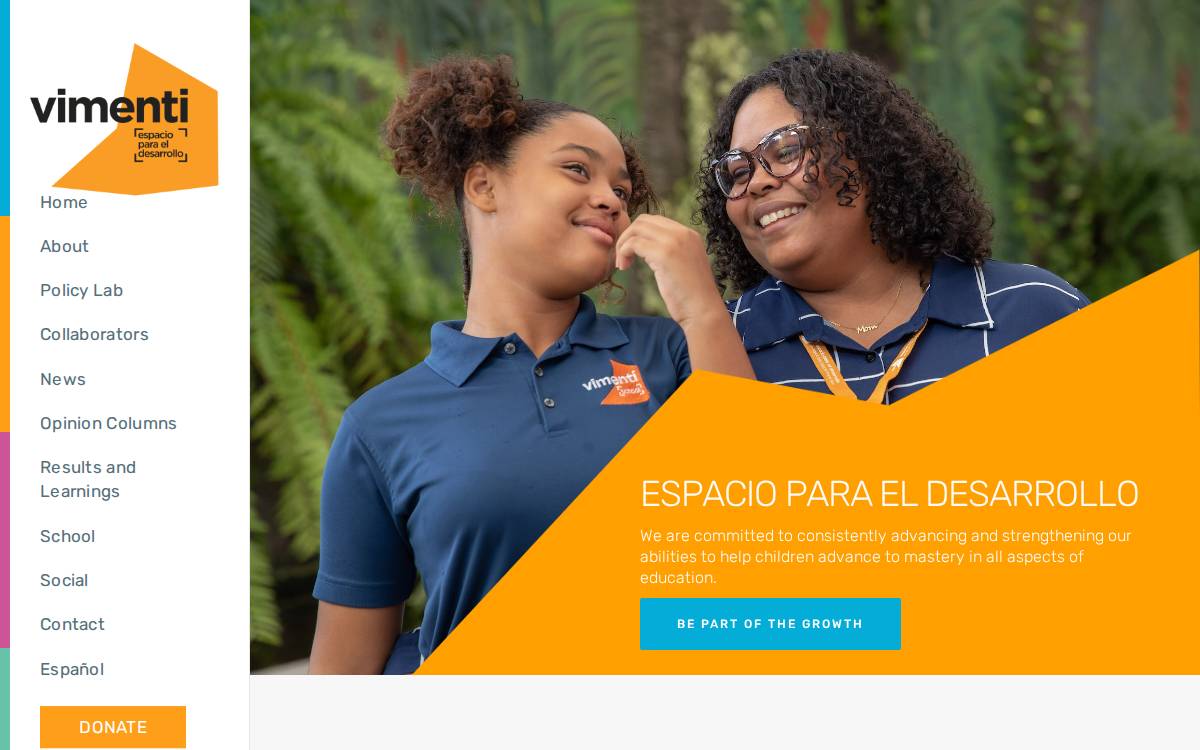 Vimenti School 1 School website preview
