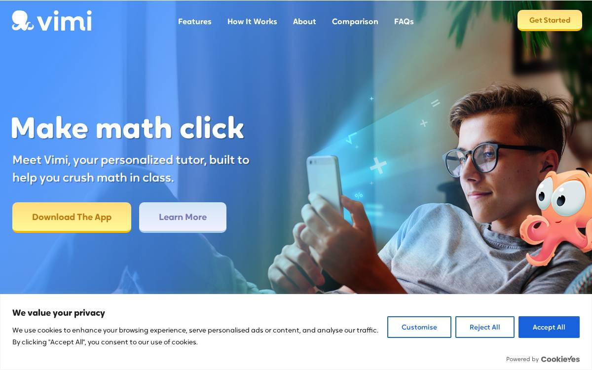vimi website preview