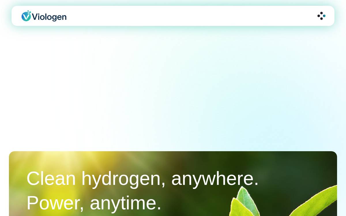 Viologen website preview