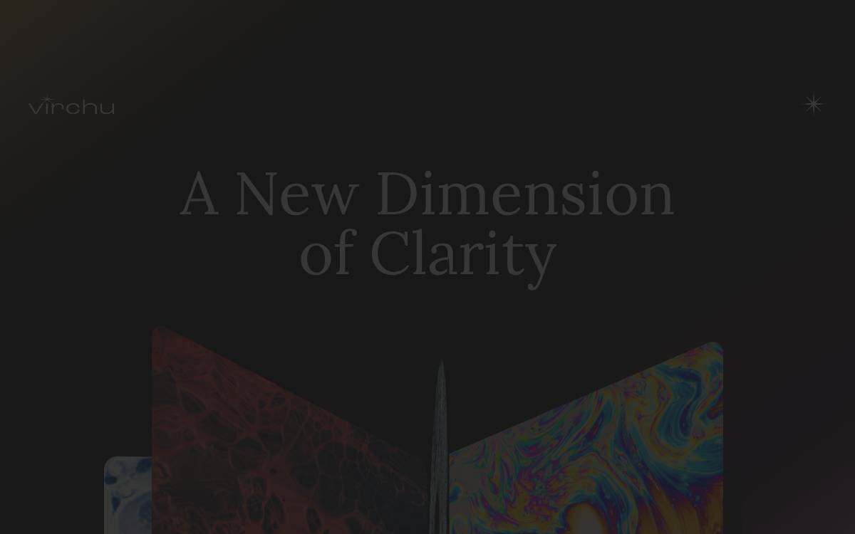 Virchusciences website preview