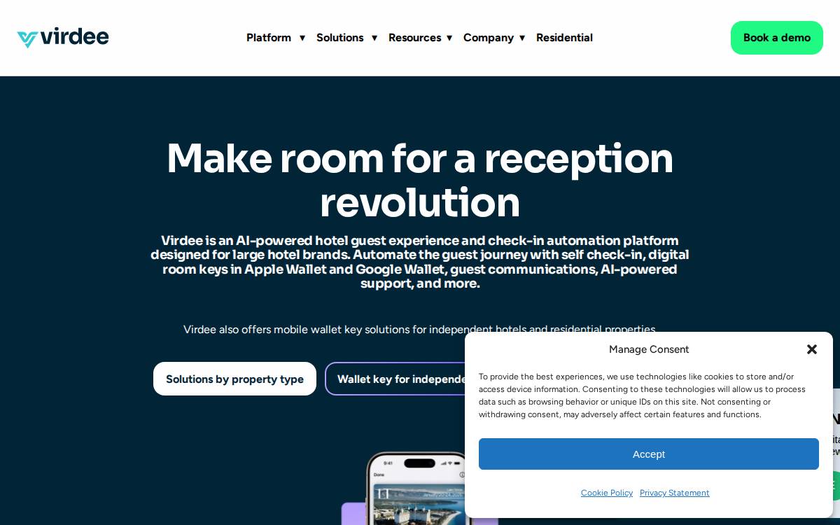 Virdee website preview