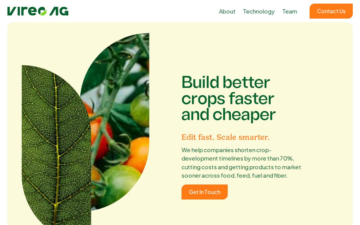 Vireoag website preview