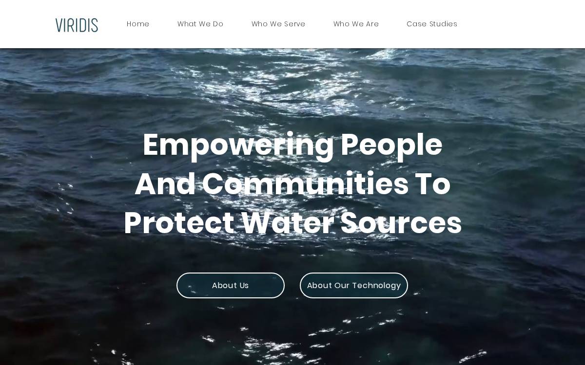 Viridisresearch website preview
