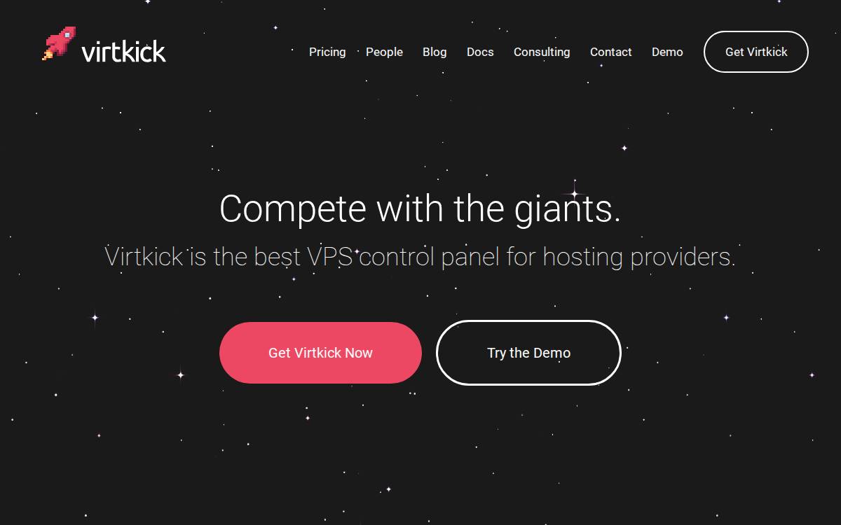 Virtkick website preview