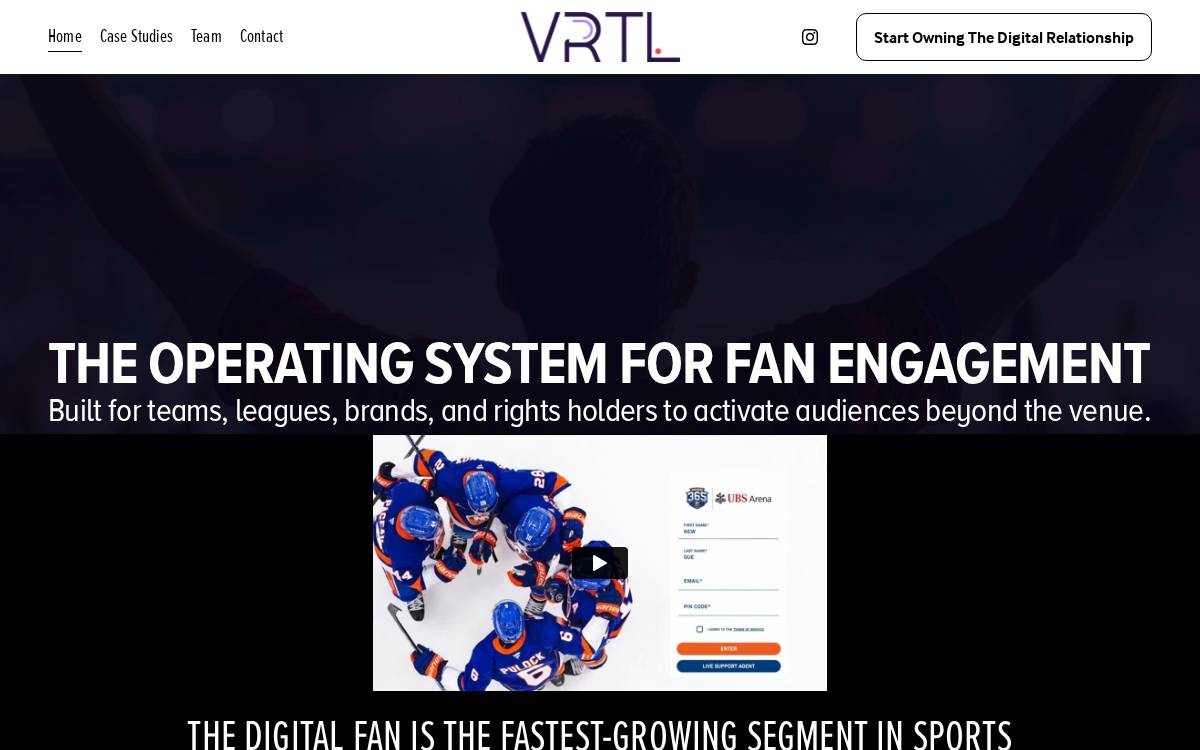Virtual Tables website preview