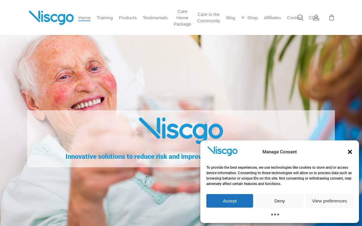 Viscgo website preview