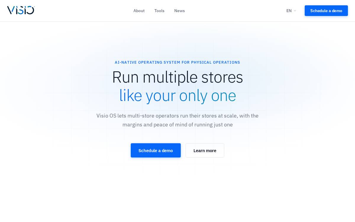 Visio website preview