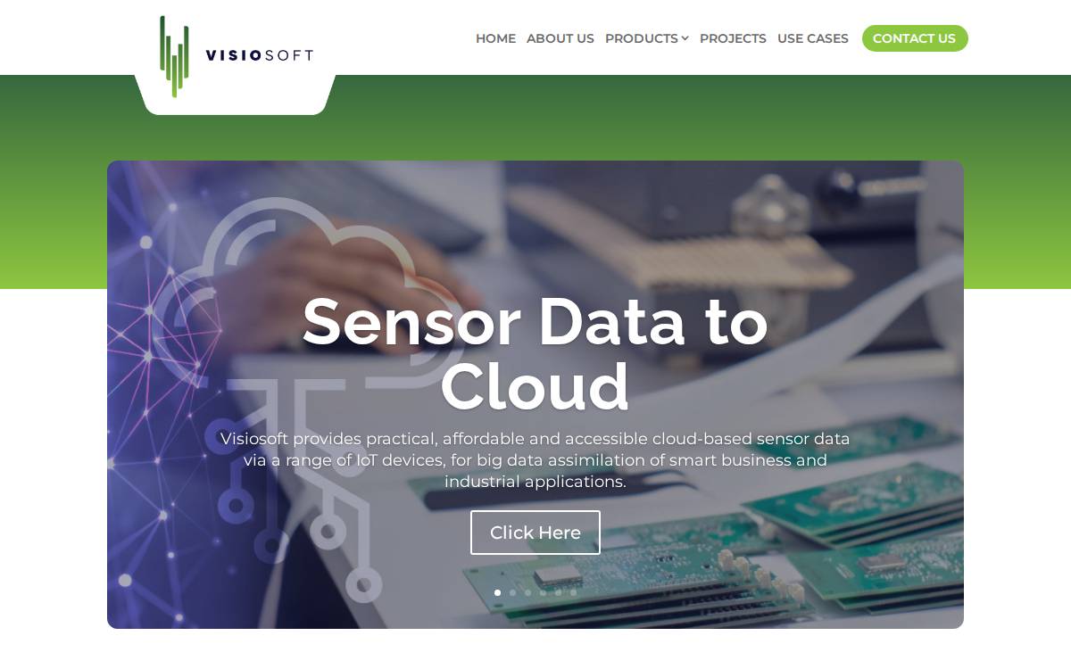 Visiosoft website preview