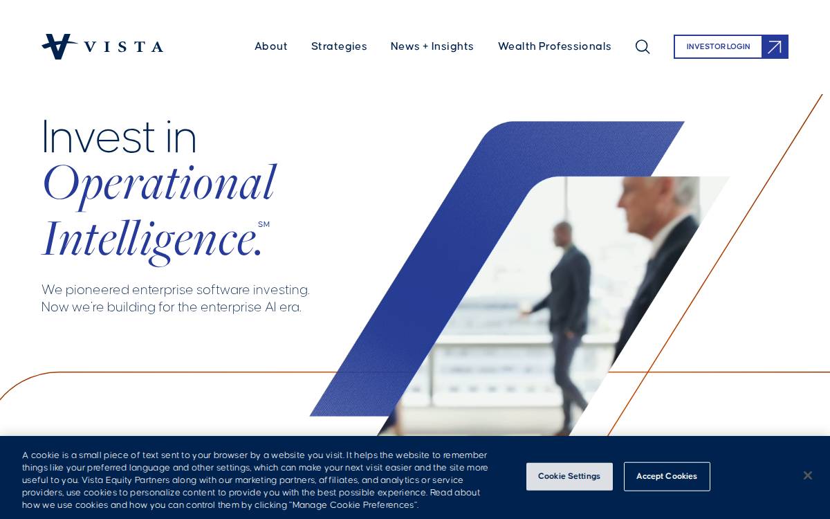 Vista Equity Partners website preview