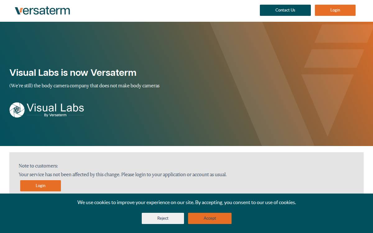 Visual Labs website preview