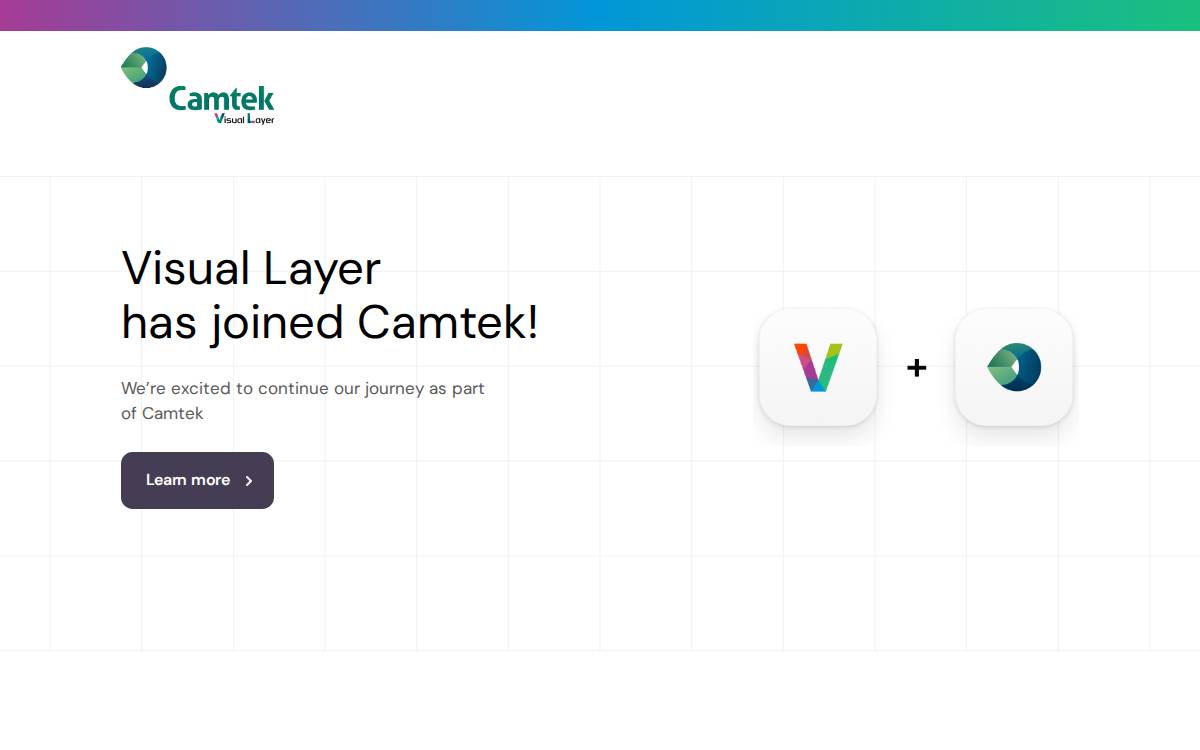 Visual Layer website preview