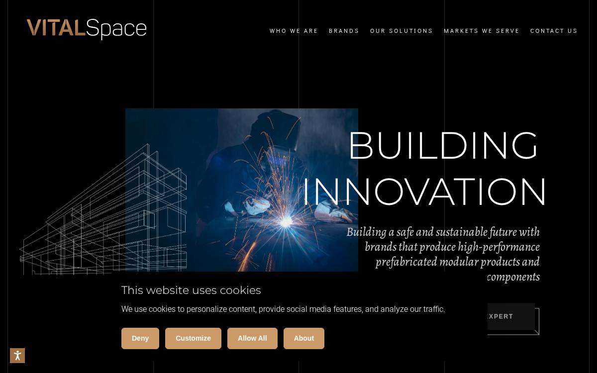 VITALSpace website preview
